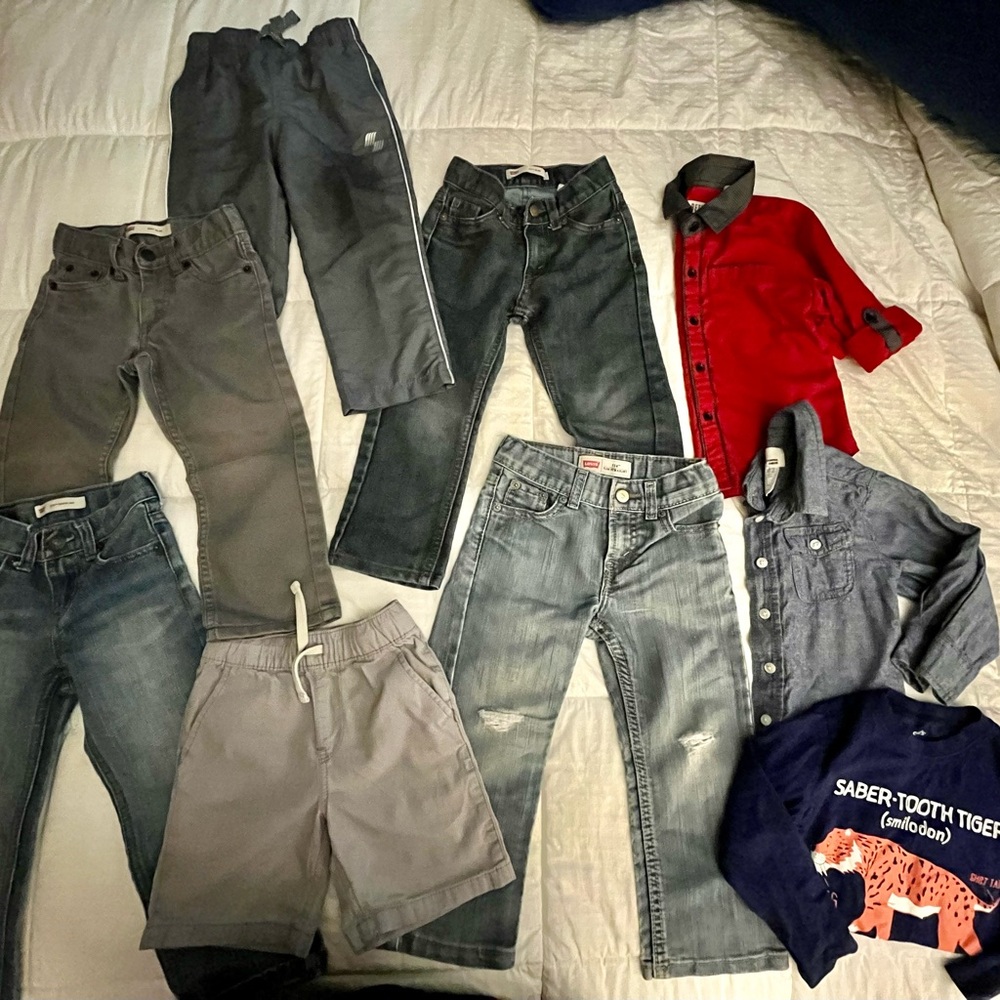 3T Bundle jeans long sleeve shirts